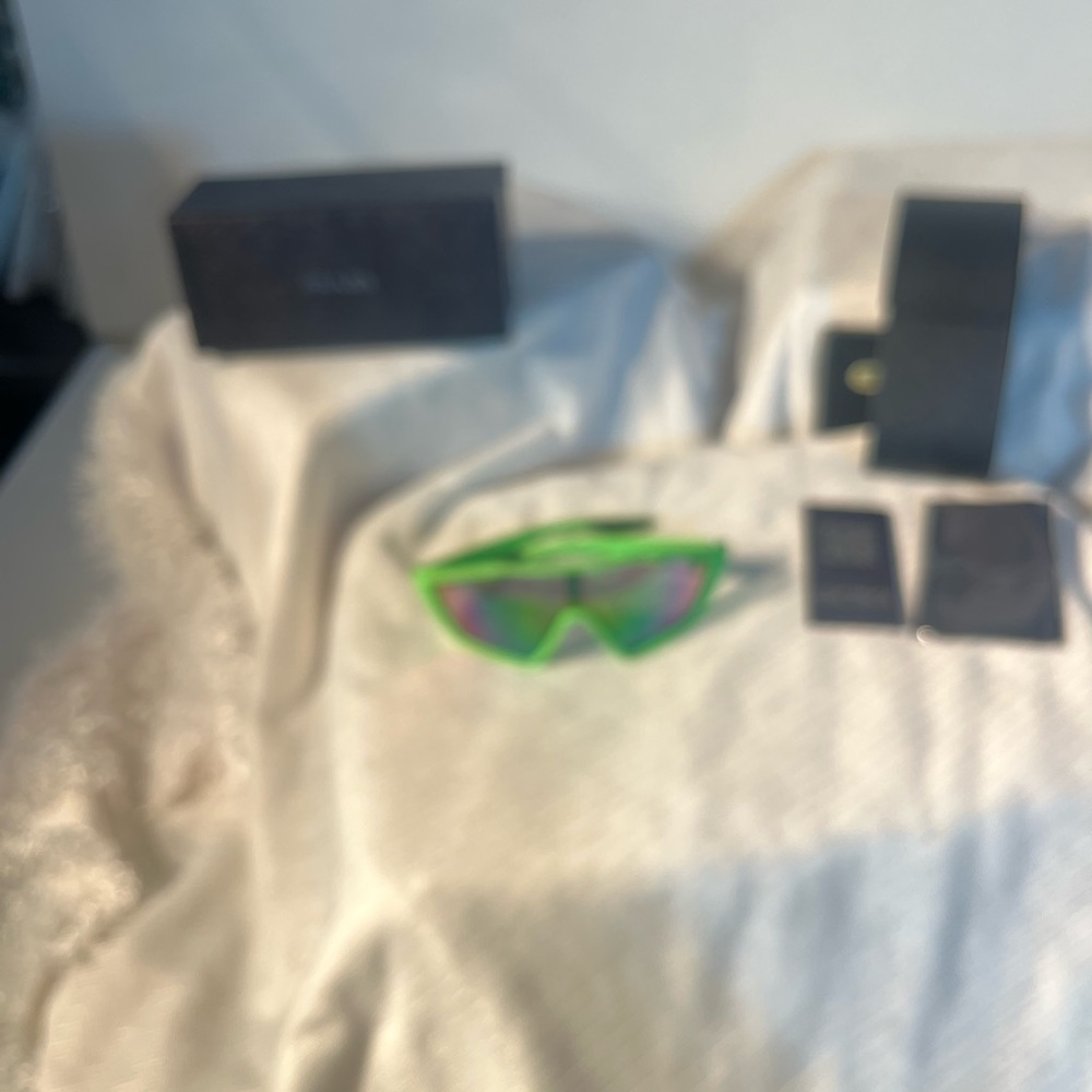 Prada Neon Green Sunglasses